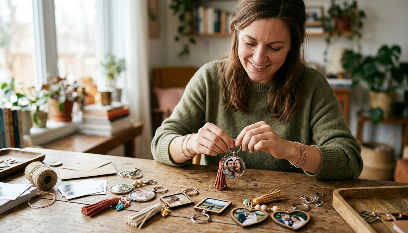 Tendances actuelles des porte-clés photo en cadeau